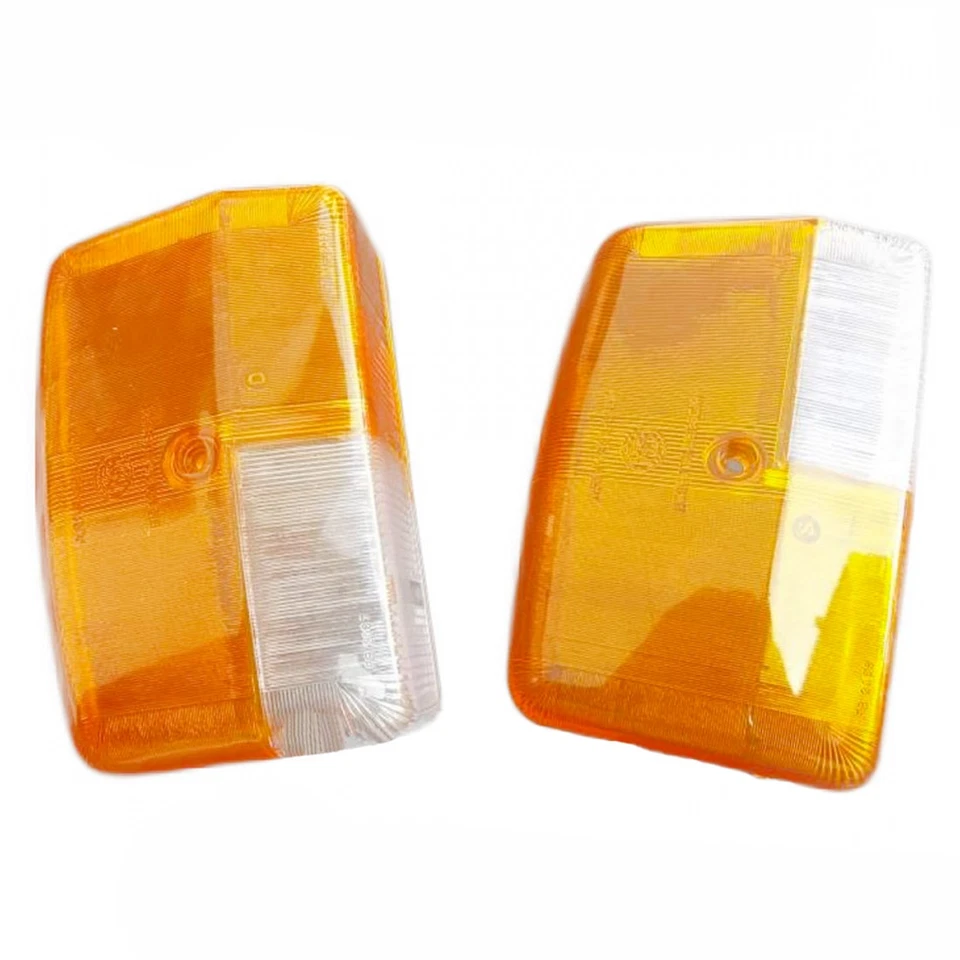 COPPIA FANALI FARI ANTERIORI BOSATTA APE CAR P2 DAL 1978 -RP477