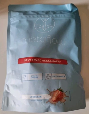 Metaflow frullato metabolico / fragola 450g nuovo - Immagine 1 di 3