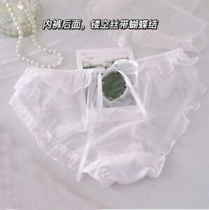Princess Women Girls Chiffon Panties Japanese Briefs Underpants underwear Sexy