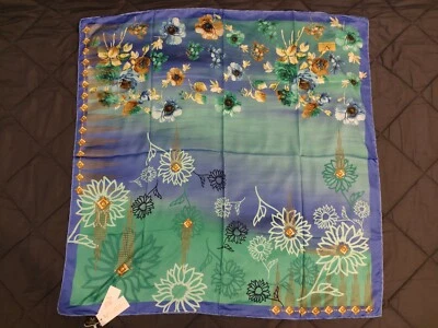 BUFANDA PAÑUELO PARA EL CUELLO VERSACE 19.69 ESTAMPADO 90X90cm VARIEDAD DISEÑOS - Imagen 1 de 3