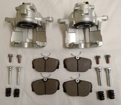 Kit de pinzas/almohadillas y pasadores guía traseros Land Rover Discovery 2 y Range Rover P38 Foto 1 de 4