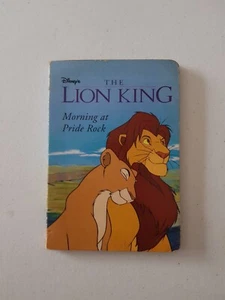 Board Book - Disney's The Lion King Morning At Pride Rock 1994 Deidre Bullen - Picture 1 of 12