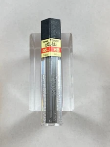 PENTEL MECHANICAL PENCIL LEAD 12 PIECES .5mm HB (Hi-Polymer Fine Lead) - Picture 1 of 3