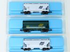 N Scale Atlas #5772 CNW Chicago North Western 2-Bay Centerflow Hopper 3-Pack