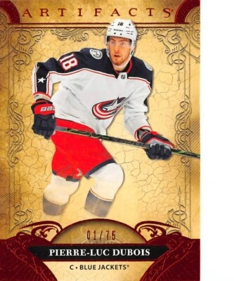 2020-21 Artifacts Autumn #38 Pierre-Luc Dubois /75 - Image 1 of 2
