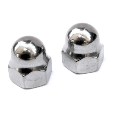 Hutmutter Edelstahl V2A Edelstahlhutmutter DIN 1587 Hexagon M3-M24 a - Bild 1 von 4