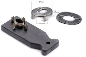 DOT - Ojal Sentido Común Botón Turnbotón + Sujetador de dosel de barco de herramientas ""hebilla giratoria"" - Imagen 1 de 4