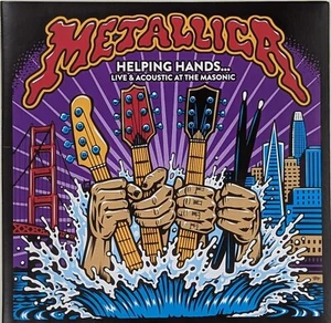 METALLICA Helping Hands…Live & Acoustic at The Masonic 2LP Limited Blue Vinyl - Imagen 1 de 1