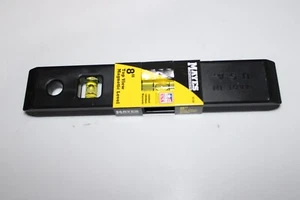 Mayes 10198 8" Black Magnet Torpedo Level NEW made in the USA - Picture 1 of 1