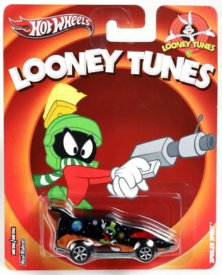 Спортивный спойлер Hot Wheels Marvin the Martian Looney Tunes — X8313 никогда не доставался из коробки 2011 1:64 - Изображение 1 из 4