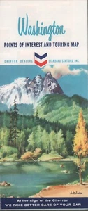 Chevron 1964 hoja de ruta: Washington nuevo de lote antiguo - Imagen 1 de 1