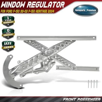 Regulador de ventana eléctrica para pasajero delantero para Ford F-150 99-03 F-150 Heritage 2004 Foto 1 de 4