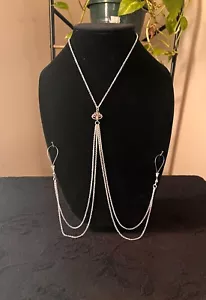 Non Piercing Nipple Rings, Lotus Flower Nipple Jewelry, Sexy Body Jewelry, - Picture 1 of 6
