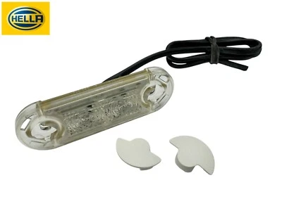 HELLA LED Positionsleuchte Umrissleuchte 12V 24V Kabel 500mm offene Enden 84x29