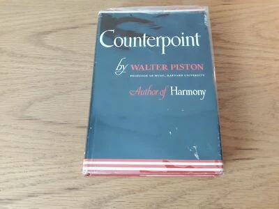 Counterpoint by Walter Piston 1947 - Image 1 of 4