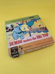 Walt Disney "Dumbo Makes the Top" (1941) Super 8mm Film - Picture 1 of 6
