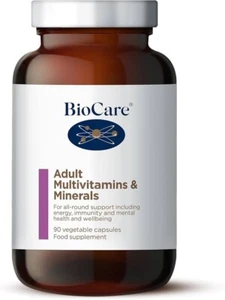 BioCare Adult Multivitamins and Minerals 90 Vcaps exp date 03/27 - Picture 1 of 1