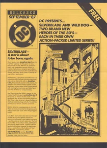 DC COMICS LANZAMIENTOS #40 (boletín minorista de septiembre de 1987, perro salvaje #1) en muy buen estado - Imagen 1 de 1