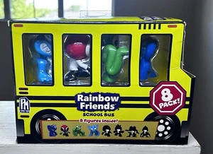 RAINBOW FRIENDS School Bus - 8 Pack Collectible 2.5" Figures W/ Mystery - NEW - Picture 1 of 1
