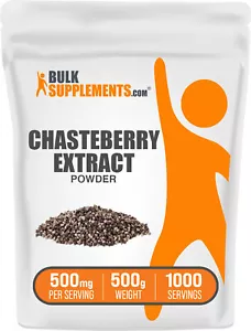 BulkSupplements Chasteberry Extract Powder - 500mg per Serving - Picture 1 of 12