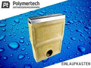 Polymerbeton Einlaufkasten mit Stahlzarge inkl.Zinkrost Kl.C-250 bis 25t - Bild 1 von 5