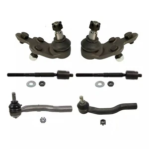 6 PC Suspension 2 Lower Ball Joints 4 Tie Rod Ends Toyota Avalon Camry 07-15 - Picture 1 of 1