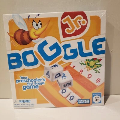 BOGGLE JR. Preschooler's First Boggle Game Parker Brothers (NEW/Sealed) - Image 1 of 2