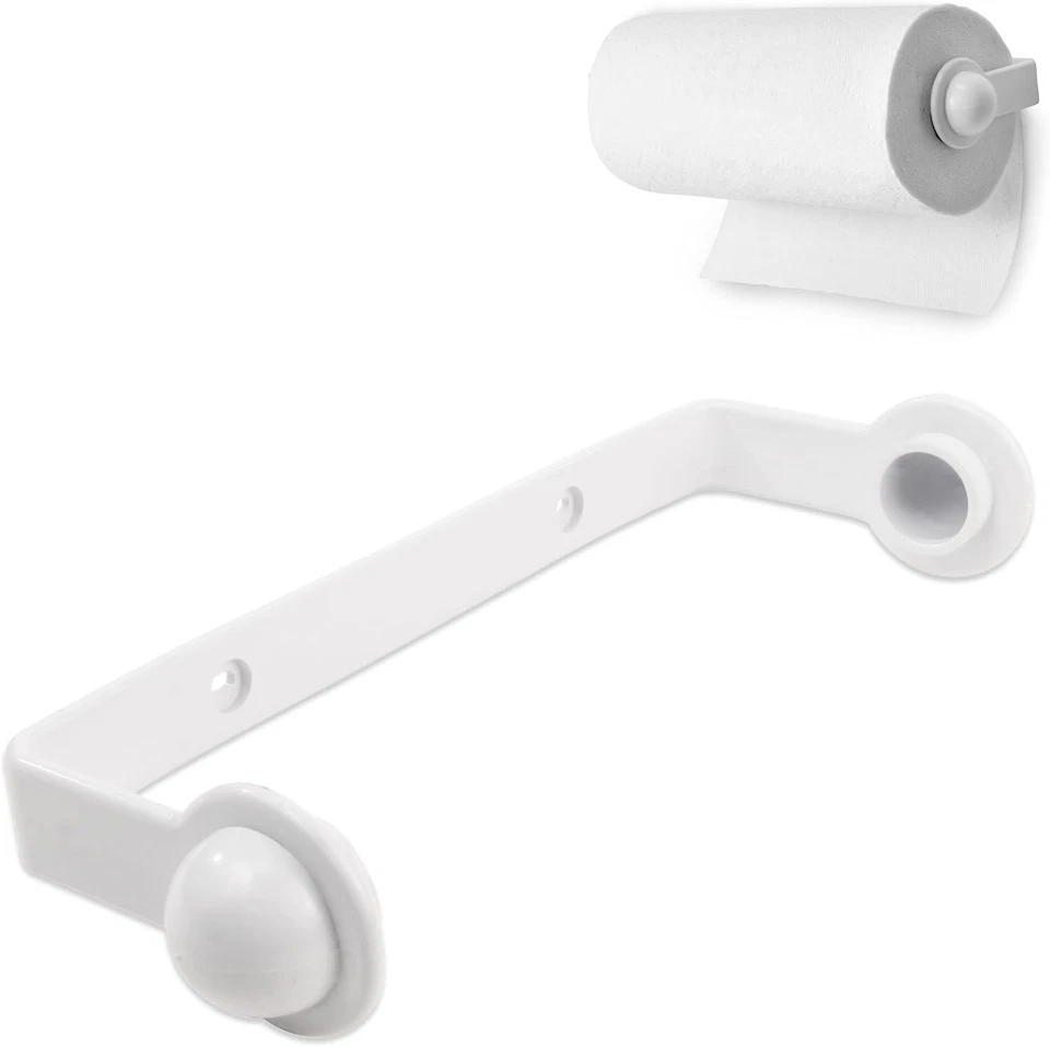 Spectrum Paper Towel Holder for under Cabinet - Hanging Wall Mount Paper Towel H