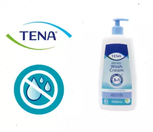 TENA Waschcreme 3-in-1, keine Spülung reinigend, feuchtigkeitsspendend, schützend, 1000ml - Bild 1 von 5