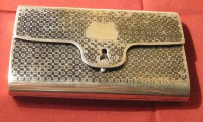 Antiguo Raro Ruso Plata de Ley 84 Caja Estuche Niello 150 gramos Mediados Siglo XIX  Foto 1 de 4