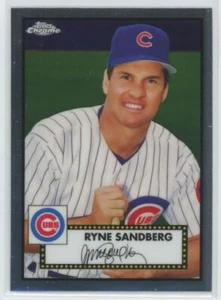 2021 Topps Chrome Platinum Anniversary Ryne Sandberg Chicago Cubs #668 - Picture 1 of 2
