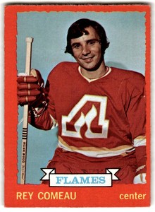 1973-74 O-Pee-Chee Rey Comeau #29 Atlanta Flames