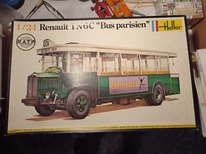 Renault TN6C Bus Parisien Heller sacala 1/24 - Foto 1 di 4