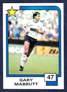 PANINI SOCCER SUPERSTARS 1988 - #047 - TOTTENHAM HOTSPUR - BRISTOL R - GARY MABBUTT - Bild 1 von 1