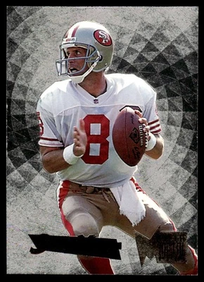 1995 Fleer Metal Silver Flasher Steve Young - Image 1 of 2