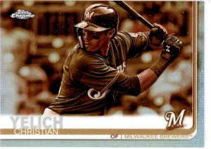 2019 Topps Chrome - Christian Yelich #16 Sepia Refractor - Picture 1 of 2