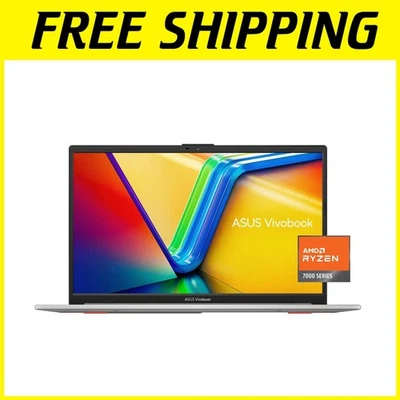 Vivobook Go 15.6” Slim Laptop, AMD Ryzen 5 7520U, - Image 1 of 4