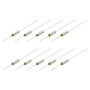 10 Pcs Metal Temperature Thermal Fuse RY113 113 °C 235.4 °F 15A 250V Cutoff - Picture 1 of 6