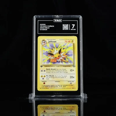 JOLTEON 1999 WOTC POKÉMON 1ST EDITION #20/64 TAG 7 - Image 1 of 2