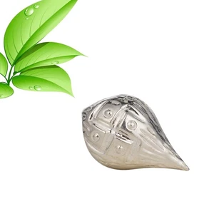 925 Pure Silver Single Piece Nariyal/Coconut for Pooja and Gift Purpose - 5 Gram - Picture 1 of 2