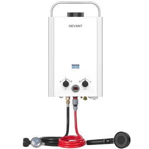 Propane Tankless Water Heater, 1.58GPM 6L Portable Gas Water Heater with Hand... - Picture 1 of 5