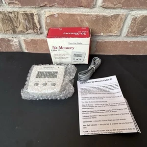 Radio Shack 50 Memory Caller ID 43-936 Grafit CID-936 Odrzucenie połączenia Testowane - Zdjęcie 1 z 6