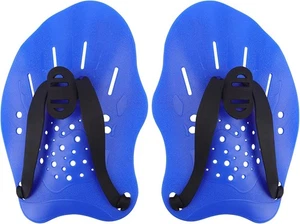 Paddle da Nuoto per Mani, Allenamento Mano con Blu - Foto 1 di 6