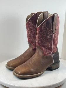 Cody James Boots Hoverfly Performance Mens Sz 8.5D Cowboy Western Boots Red Brn  - Picture 1 of 23