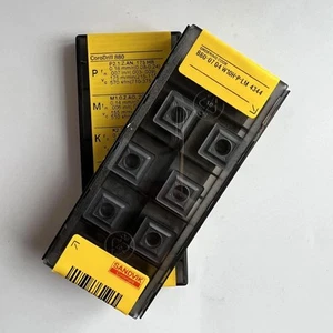 SANDVIK / 880-0704W10H-P-LM 4344 /Hartmetalleinsätze 10 Stück - Picture 1 of 5