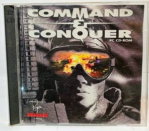 Command & Conquer Pc 2 Cd-Rom Virgin Westwood Studios 1995  NICE ! - Picture 1 of 5