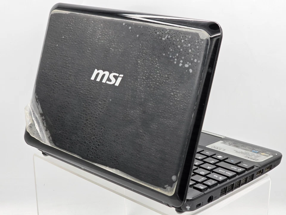 MSI L1350 - MS-N014 10” HDD SATA 160GB - DDRII 1GB - PARA REPUESTOS - WiFi y batería Foto 1 de 4