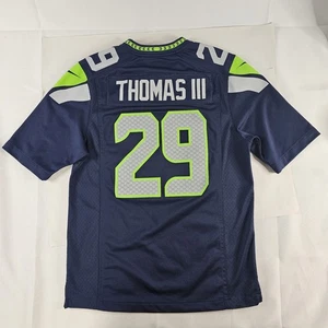 Camiseta de fútbol americano Nike Seattle Seahawks Earl Thomas On Field NFL para hombre pequeña LEER⬇ - Imagen 1 de 12