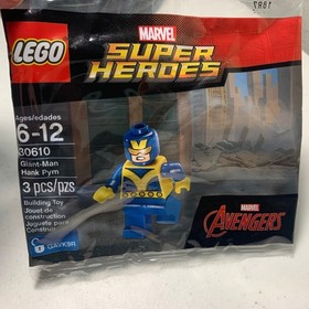 NWT NIP LEGO Marvel Super Heroes Giant Man Hank Pym polybag 30610
