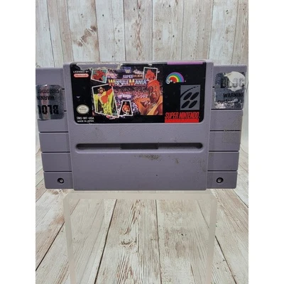 WWF Super WrestleMania SNES, Super Nintendo 1992 - Image 1 of 3